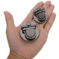 thumbnail image 6 of FUTUREORYY 2Pack Bag Clasp Turn Button Latch for Black Metal Locking Mechanism, 6 of 7
