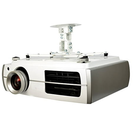 QG-PM-002-WHT-S Universal Projector Ceiling Mount, (Best Projector Ceiling Mount)