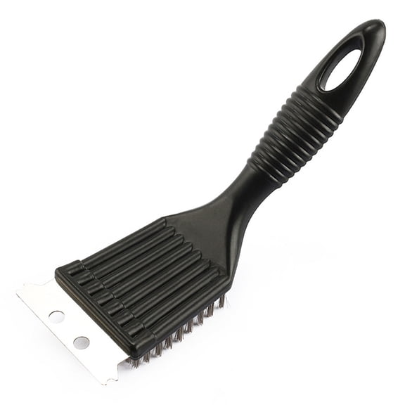 Wire Brush with Scraper for Paint Removal Rust Cleaning Versatile Stainless Steel Bristle Brush for Cleaning Grill Stains Welds Moss and More Durable and Easy to Clean