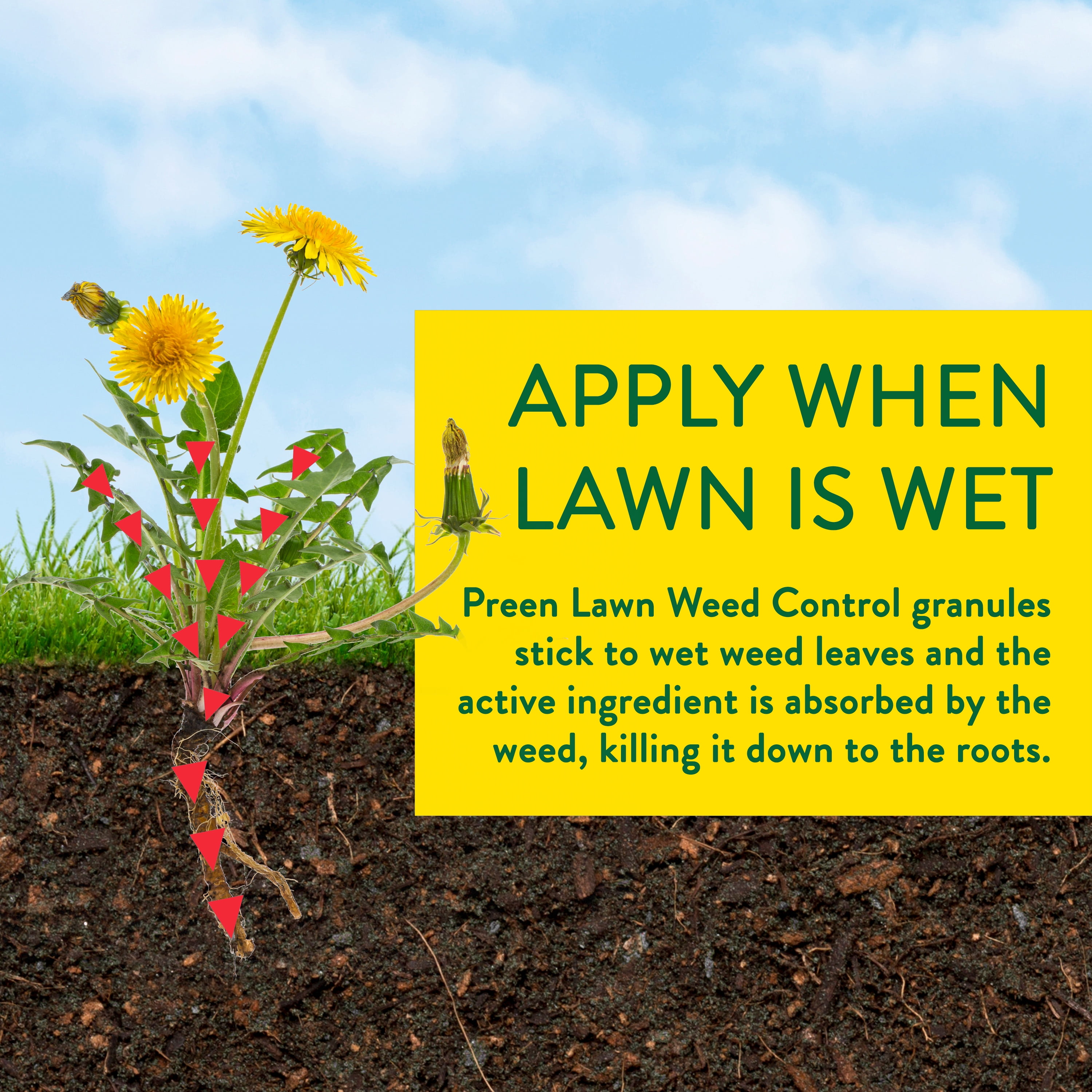 Preen Lawn Weed Control - 30 lb. Bag - Covers 15,000 Sq. ft.