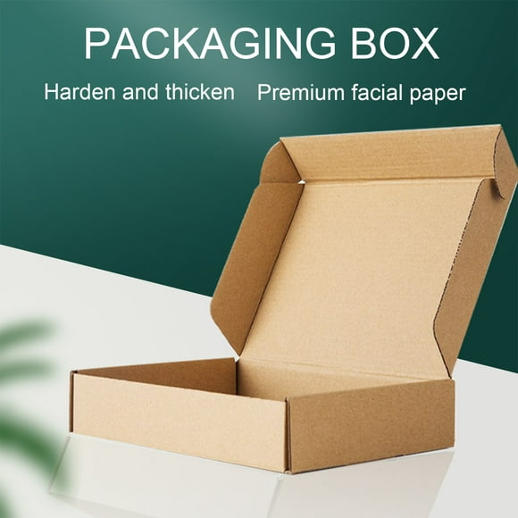 Packaging Box Durable Multifunctional Cardboard Sturdy Practical Rectangle Carton Box for Express