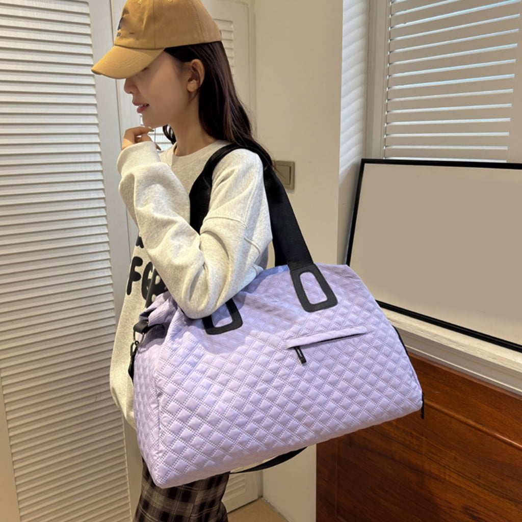 Oxford Fabric Travel Bags Shoe Compartment For Workouts Business And Parenting
