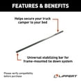 thumbnail image 2 of HappiJac 182971 59 1/4" Stabilizing Bar for Frame Mount Systems, 2 of 4