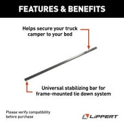HappiJac 182971 59 1/4 Stabilizing Bar for Frame Mount Systems