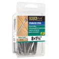 thumbnail image 4 of Tornillos de cubierta HILLMAN Deck Plus No. 8 Ga. Punta plana en forma de estrella de acero inoxidab, 4 of 4