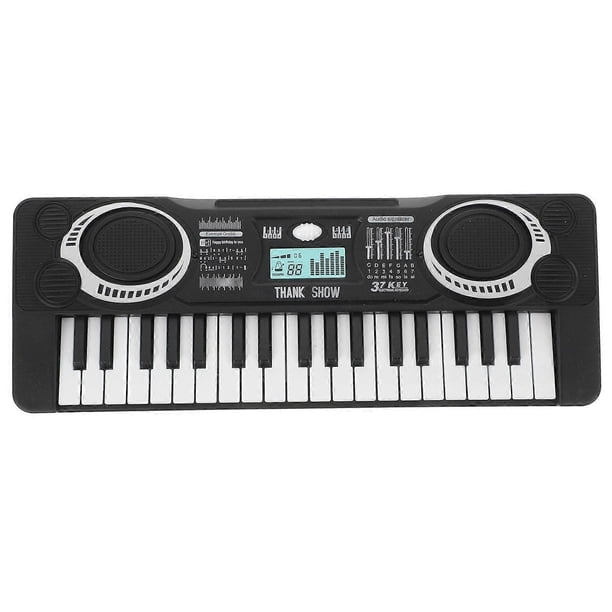 1pc Children Electronic Piano Toy Piano Organ Music Educational Toy (Black)
