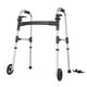 thumbnail image 1 of Andadores Loyoda para personas mayores, andador plegable apto para FSA/HSA con deslizadores, rueda delantera de 5'', andador ligero de aluminio con altura ajustable, andador estándar para personas con, 1 of 5