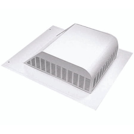 LL Building LL Building SSB960AW GAF Slant Back Roof Louver Wth White (Case of 6)