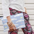 thumbnail image 3 of Cinnamoroll Makeup bag Preppy Cute Linen Toiletry bag for women travel essentials, 3 of 5