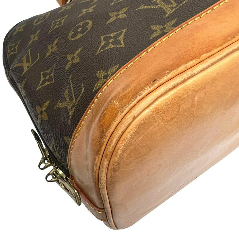 Authenticated Used Louis Vuitton LOUIS VUITTON Alma PM Brown Monogram  M53151 VI0924 Handbag Classic Popular Women's 