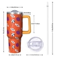 thumbnail image 2 of Modern Halloween 40oz Trek Tumbler– Stainless Steel Insulated Tumbler with Handle and Straw, Large Capacity Travel Cup for Hot & Cold Drinks, 2 of 7