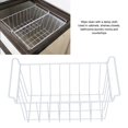 thumbnail image 3 of Cesta De Congelador Aguar Alambre De Acero PE Space Space Guardar Organizador Multifuncional Bin Refrigerador Almacenamiento De Alimentos, 3 of 7