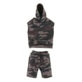 thumbnail image 5 of 1/6 Scale Male Dolls Clothes Male Hooded Top Shorts for 12" Soldiers Figures Style C, 5 of 8