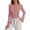 Light Pink, variant on Jane Wardrobe Women's Ribbed Bell Sleeve Top, Slim Fit Crew Neck Long Sleeve T-Shirt, 1 Piece, S-XXL Plus Size Friendly