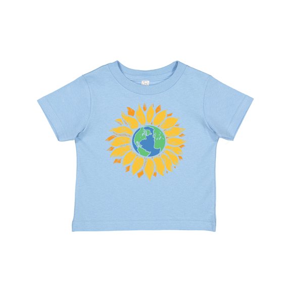 Inktastic Earth Sunflower Boys or Girls Baby T-Shirt