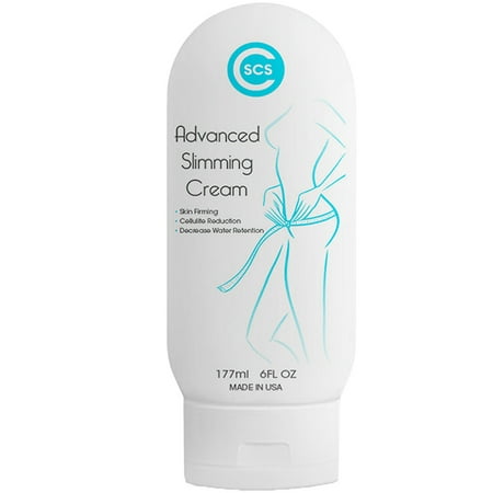 CSCS Anti Cellulite Advanced Slimming Cream - Fat Burning Hot Cream for Stretch Marks and Cellulite - Strengthens Skin Tissue, Tightening Loose Skin on Your Stomach, Thighs, Buttocks, Arms, etc - 6 (Best Fat Burning Cream For Stomach)