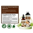 thumbnail image 5 of Mushroom Supplements Blends Liquid Extract with Reishi 1fl .oz, Lion's Mane, Chaga, Turkey Tails - Organic Nootropic Brain Supplements for Memory and Focus - Herbal Goodness, 5 of 9