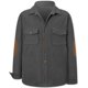 thumbnail image 2 of Chaqueta tipo camisa SANGTREE de pana, casual, manga larga, gris, para hombre, 2 of 6