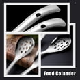 thumbnail image 3 of Colador de acero inoxidable para ollas, escurridor, herramienta de cocina de fácil drenaje para tallarines y pasta, 2 piezas, 3 of 6