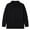 Black, variant on Gifts for Boys Horkkom School Uniform for Girls Boys Long Sleeve Pullover Lapel Shirts Solid Color Comfy Uniform Shirts with Button 2 Years