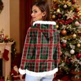 thumbnail image 5 of Hoodies For Women Oversized Winter Plush Cute Sweatshirts Pullover Trendy Fall Winter Clothes, Christmas Print Flannel Hoodie, Comfortable and Warm,Red,S, 5 of 5