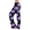 Dark Purple, variant on Womens Pajama Pants Halloween Cute Ghost Print Drawstring Stretch Elastic Waist Pjs Sleep Bottoms