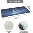 thumbnail image 3 of GZHJMY Christmas Reindeer Area Rug, Anti Fatigue Large Floor Mat, Soft Washable Plush Carpet with Non-Slip Rubber Back for Entryway, Bedroom, Sink, Kitchen, Bathroom, 39 x 20 Inch Carpet Runner, 3 of 7