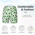 thumbnail image 5 of Gaeub St Patrick's Day4 Mens Swim Trunks Stretch Beach Shorts Quick Dry for Men Swim Shorts Swimwear with Pockets- Large, 5 of 9