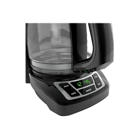Black+Decker - 12-Cup Programmable Coffee Maker - Black