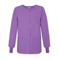 thumbnail image 1 of Sivvan Women's Round Neck Snap-Front Scrub Jacket,, 1 of 7