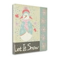 thumbnail image 2 of Tangletown Fine Art Let It Snow Snowman by Shanni Welsh Poster Frame - 35 x 35 x 1.5 in., 2 of 2