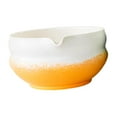thumbnail image 2 of Cuenco de matcha de , utensilios para el hogar, utensilios hechos a mano, elementos esenciales, cuenco de té Chawan para amantes del té, agua Amarillo, 2 of 8