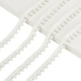 thumbnail image 7 of 5 Yards Pearl Fringe Trim 0.45" Wide Pearl Bead Tassel Fringe Lace Edge Trim Ribbon for Sewing Craft Embroidery Fringe Beads Ribbon for Bridal Dress Wedding Party Decoration White, 7 of 7