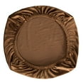 thumbnail image 1 of Soft Velvet Stretch Wedding Dining Room Chair Seat, 1 of 5