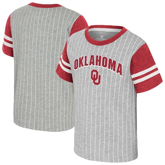 Toddler Colosseum Heather Gray Oklahoma Sooners Airball T-Shirt