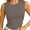 C2-Gray, variant on Women's Casual Shirts Dark Grey Sleeveless Activewear Cropped Tank Tops
