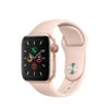 Apple Watch Series 5 GPS + Cellular, 40mm Gold Aluminum Case with Pink Sand Sport Band - S/M & M/L
