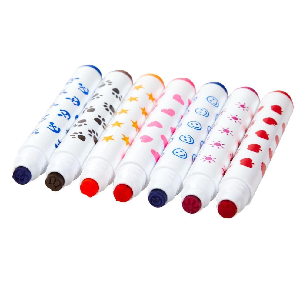 Colorations Washable Marker Stamper Bucket - 44 Pieces