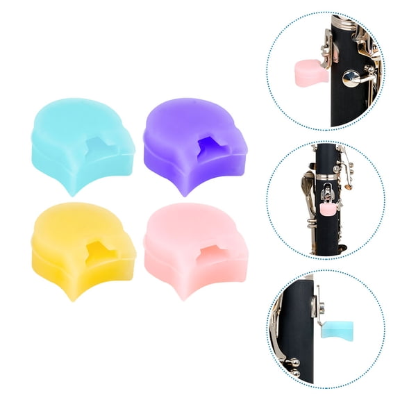4pcs Clarinet Thumb Silicone Protectors Clarinet Finger Protectors Clarinet Supplies