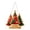 A008- Color H, variant on Christmas Tree Decorations Indoor Outdoor Hanging Wooden Sign for Wall Door Home Holiday Party Decorations Gift