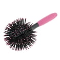 thumbnail image 4 of Cepillo de para mujer 3D, uso doméstico de salón de , cabello ondulado, rosa10 shamjiam Cepillo del pelo rizado, 4 of 6