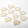 thumbnail image 4 of MRLESS 10 Wooden Christmas Ornaments DIY Crafts Home Decor, 4 of 6