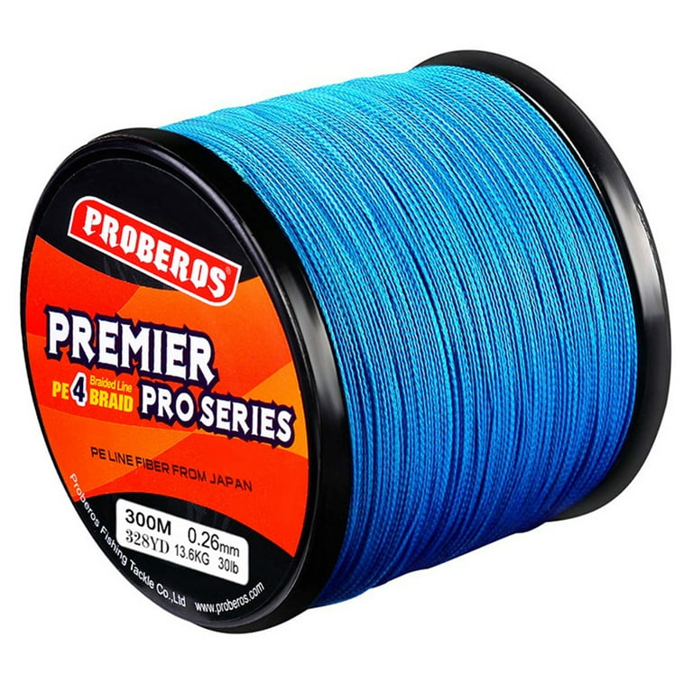 330Yard 6-100LB Fishing Line PE Braided Line Superline Spool Reaction  Tackle Power 5 Colors 