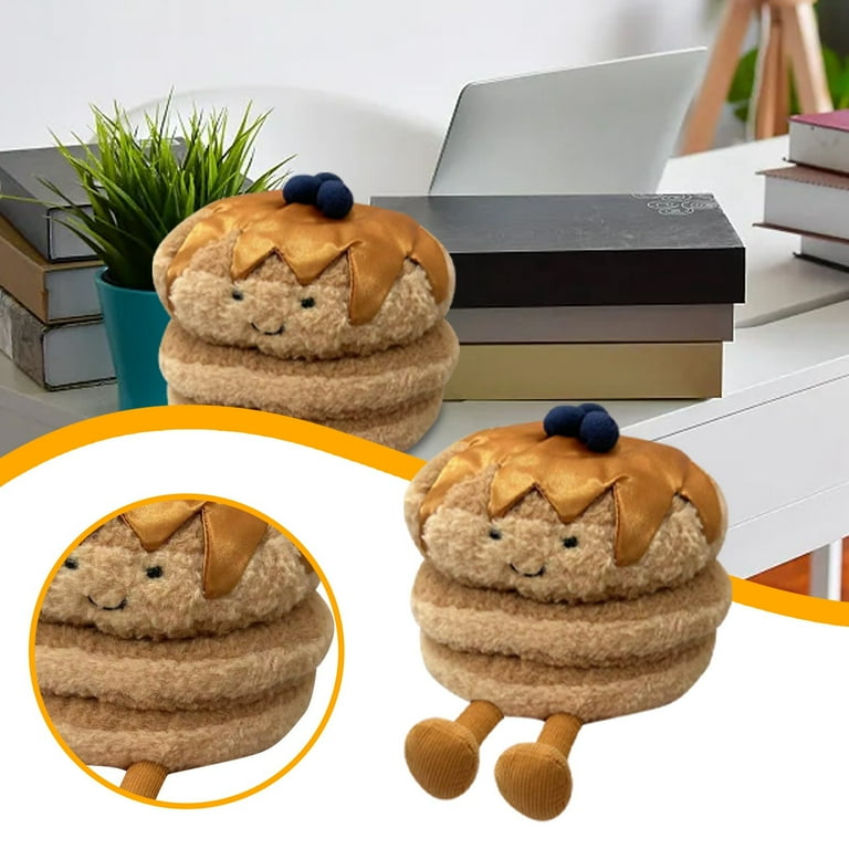 新作「Amuseables Fran Pancakes」 新品・タグ付き Jellycat Amuseables Fran Pancakes 2025 Latest Plush Toys