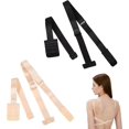thumbnail image 1 of 2 Pairs Low Back Bra Converter Straps Backless Bra Converter, Women's Adjustable Low Back Extender Bra Converter Straps 2 Hooks Women Bra Strap Extend, 1 of 5