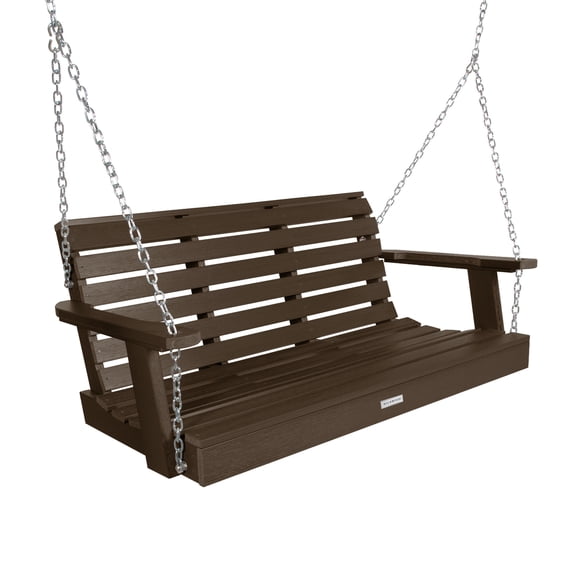 Highwood 4ft Weatherly Porch Swing - Outdoor, Eco-friendly, Synthetic Wood