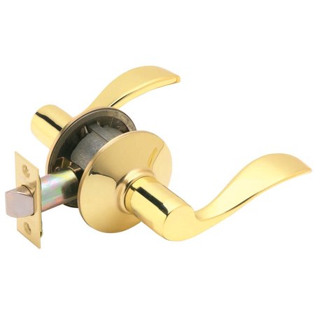 Schlage F10VACC605 F10V Acc 605 Accent Passage Lever, 1 Pack, Bright Brass - image 2 of 3
