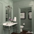 thumbnail image 3 of Hunter - Cypress Grove 3-light Onyx Bengal, Medium Size Vanity Light, Dimmable, Transitional Style, for Bedrooms, Dining, Living Rooms - 19258, 3 of 8