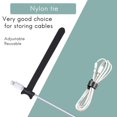 thumbnail image 4 of 100 X adjustable black nylon cable tie L 15cm, 4 of 4