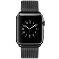 thumbnail image 2 of Apple Watch Bands for 42/44mm Series 5/4/3/2/1/Sport Edition Milanese Loop - Black, 2 of 6